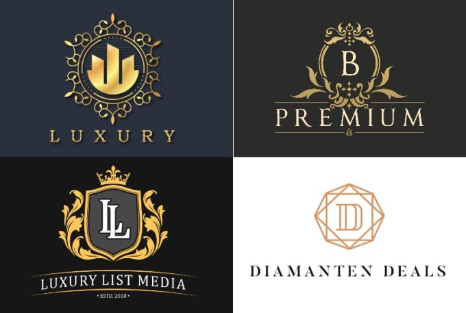Design modern luxury brand logo by Dexign_hub | Fiverr