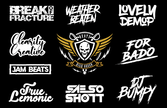 Do dj band, rap, music producer logo by Usa_brand | Fiverr