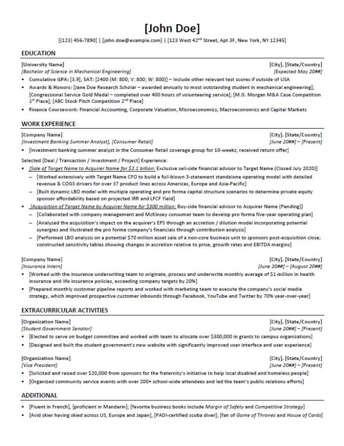 Have someone write your resume