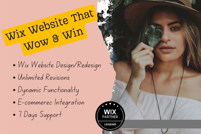 design a professional wix website with SEO optimization