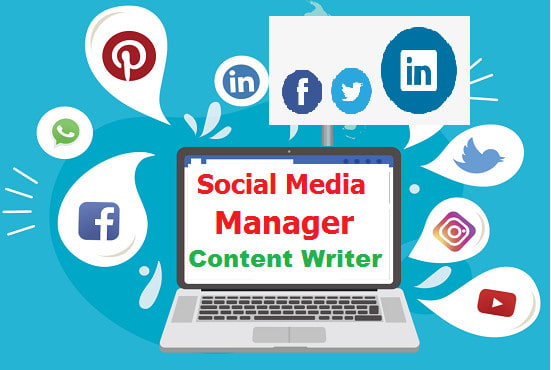 be your social media manager and content creator
