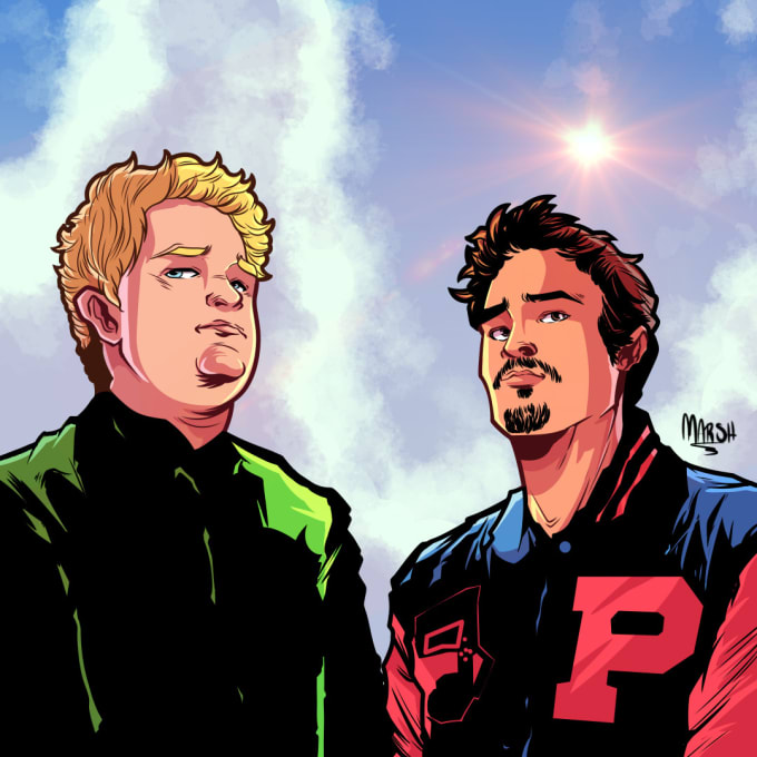 draw comic illustrations for you