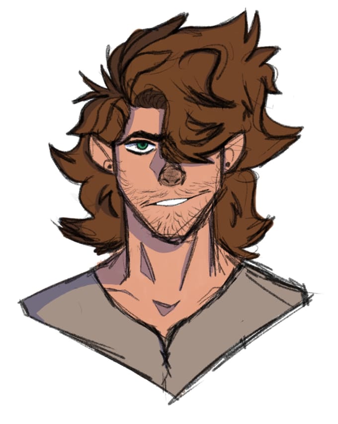 half body drawing