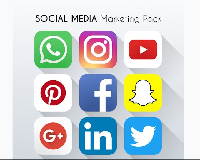 do social media marketing and account creation