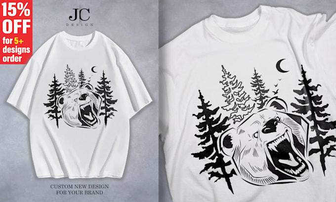 do creative graphic t shirt and streetwear clothing brand design