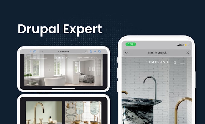 develop, update drupal website development