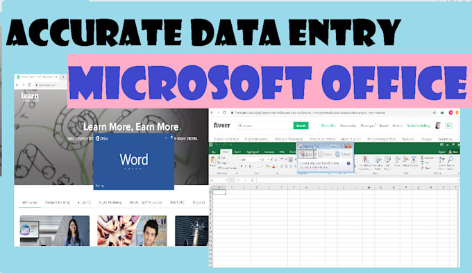 Do Fast Data Entry On Microsoft Office Word Or Excel For You By Njsa14