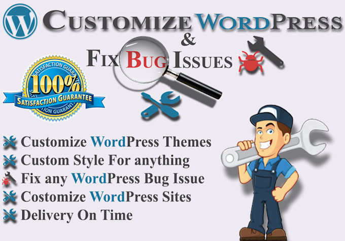 fix wordpress bug or responsive issues