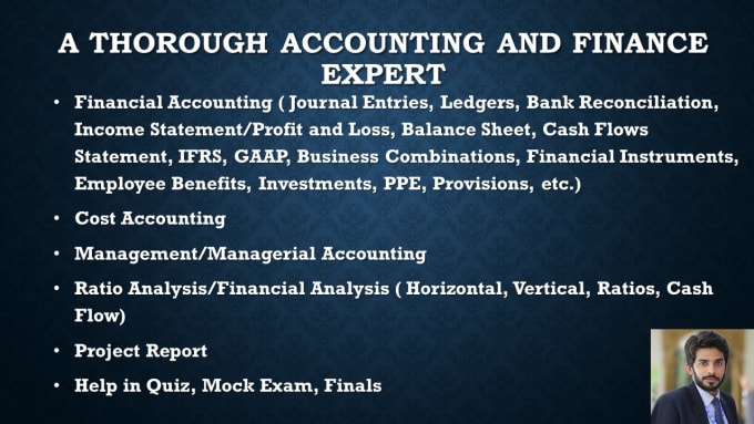 Do accounting and finance work by Fin_acc_expert