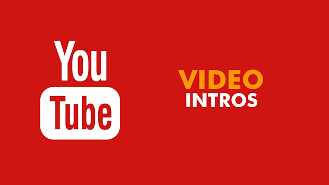 make eyecatching youtube intro and outro in 24 hours