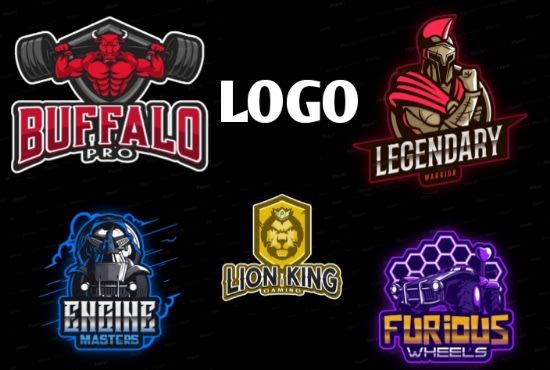 Disign logo for your team or esports or game by Mrshafinkhan | Fiverr