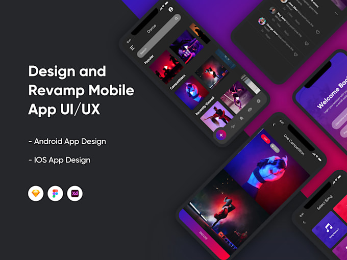 Design professional mobile and web ui ux by Nimrah_butt | Fiverr