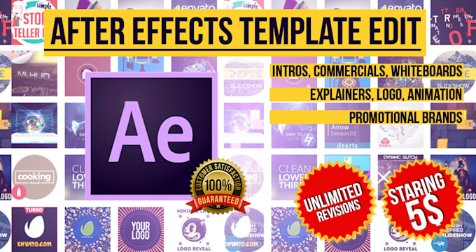 edit videohive after effects template