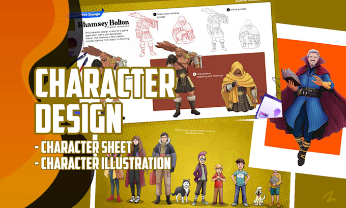 create custom character designs