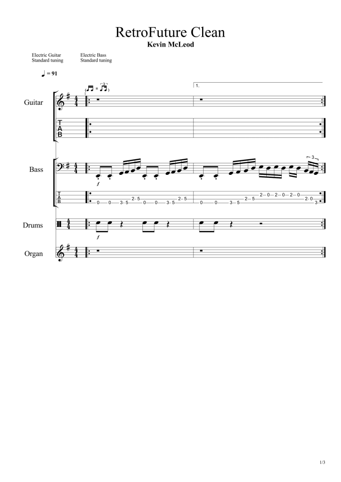 translate sheet music to tabs