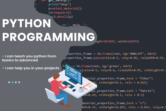 Teach you python programming to get a job from home by Fredychemaly ...