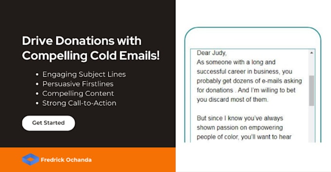 write cold emails that compels your donors to act