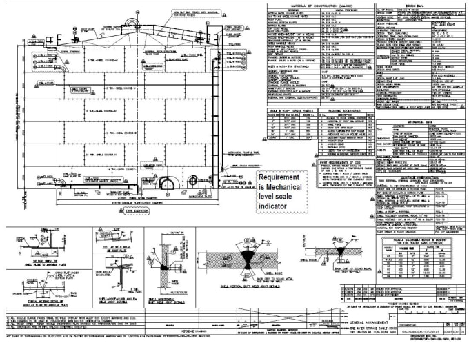 Draw Drawings As An Expert In Oil Storage Tank And Piping By Zohaibqaiser700