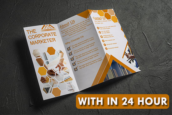 design professional flyer,brochure and company profile