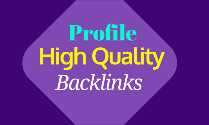 provide 500 profile backlinks high quality