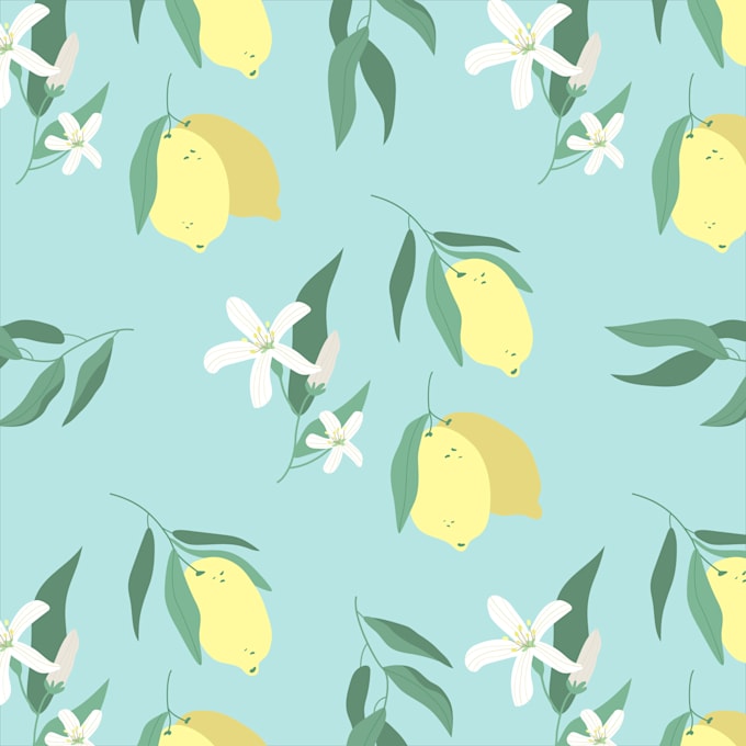 create trendy seamless pattern