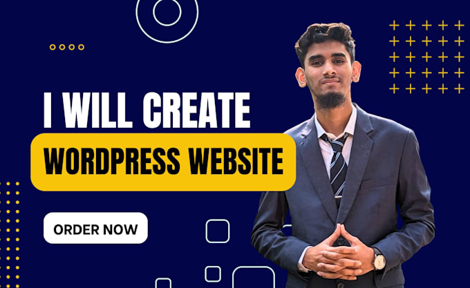 create a wordpress website