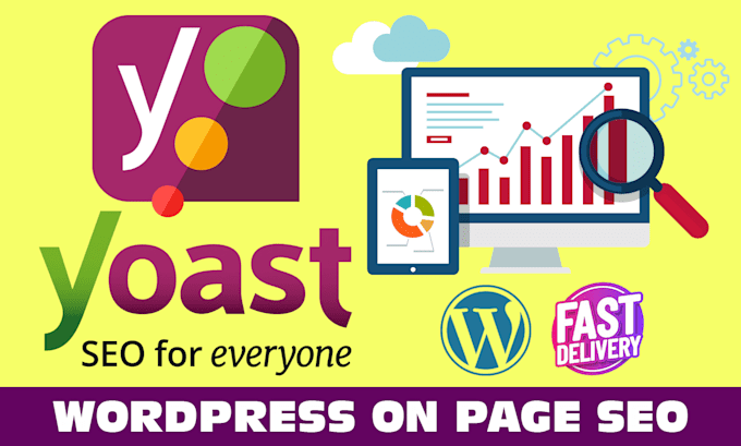 do wordpress onpage SEO with yoast, and technical optimization