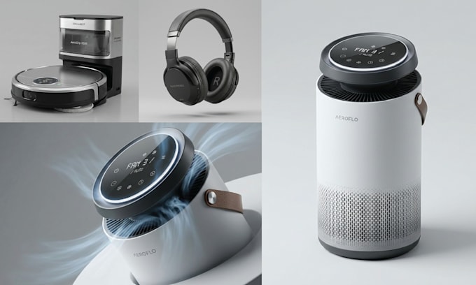 3d product modelling and photo realistic rendering