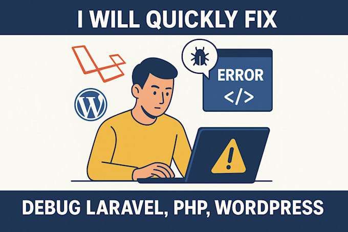 fix wordpress, laravel, PHP bugs, errors and critical issues fast