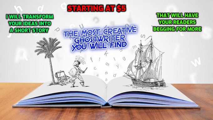create original short stories as your ghostwriter