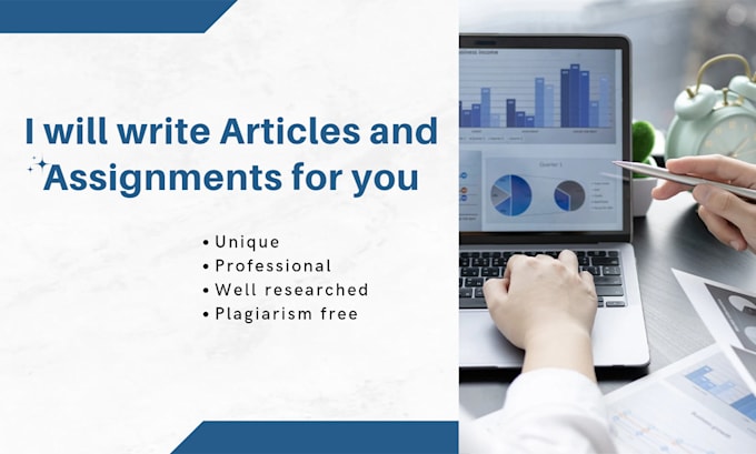 write unique science articles and assignments for you