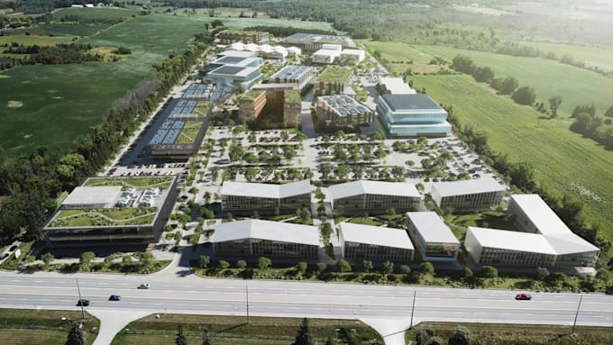do 3d architectural rendering, animation and site plan video