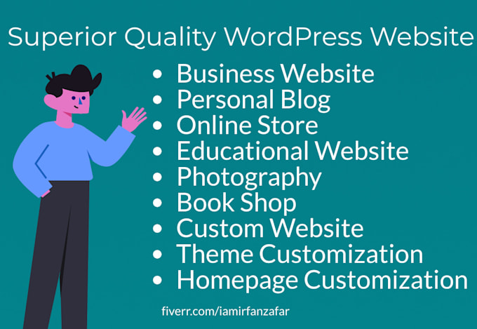 build stunning wordpress website for your business