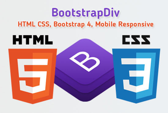Create templates by html,css and bootstrap by Mainol99 | Fiverr