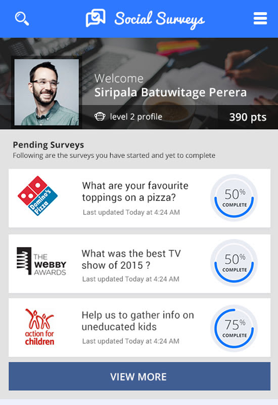 create an android or iOS mobile app for your web site