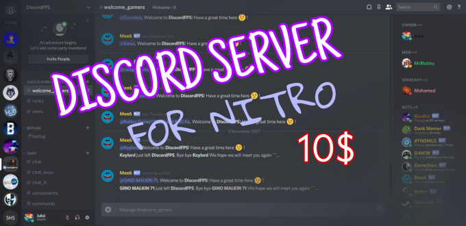 discord server template