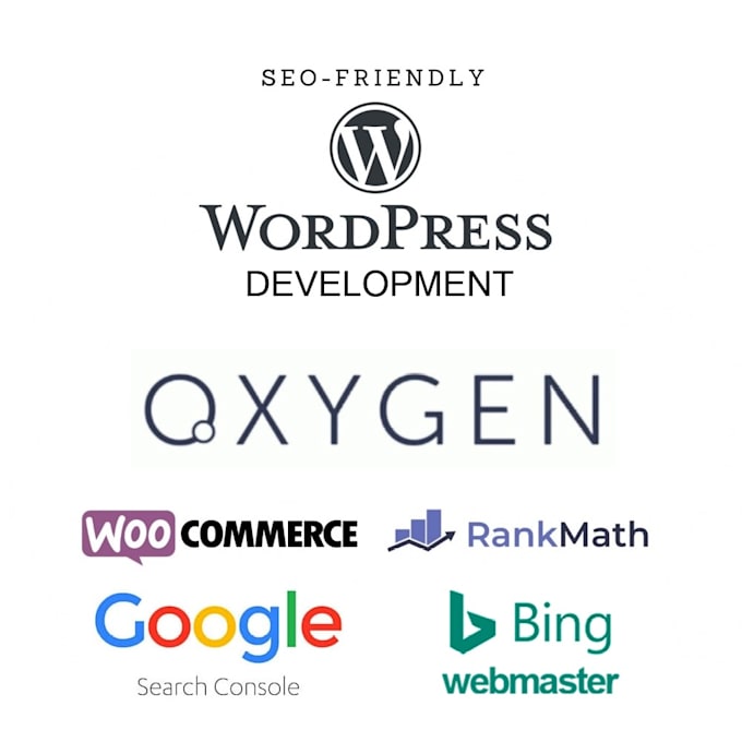 develop performant, responsive, custom oxygen wordpress sites