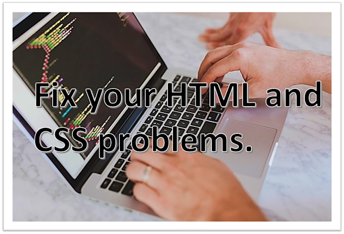 Fix your html ,css and bootstrap issues by Tabeek45 | Fiverr