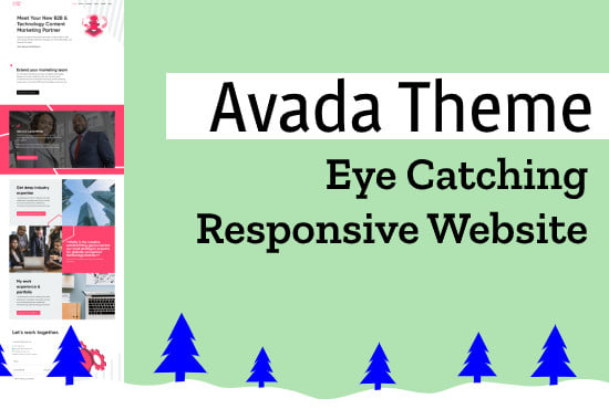 create beautiful avada theme website