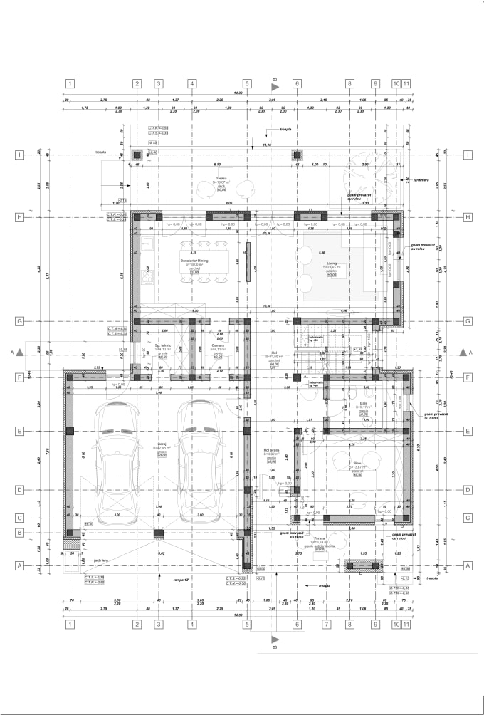 Best Deals! I will draw architectural 2d plans, facades and sections