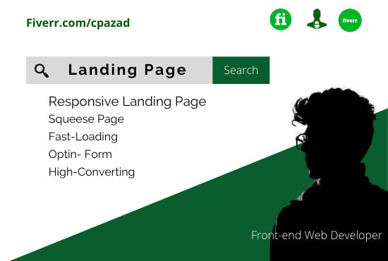 design you a landing page