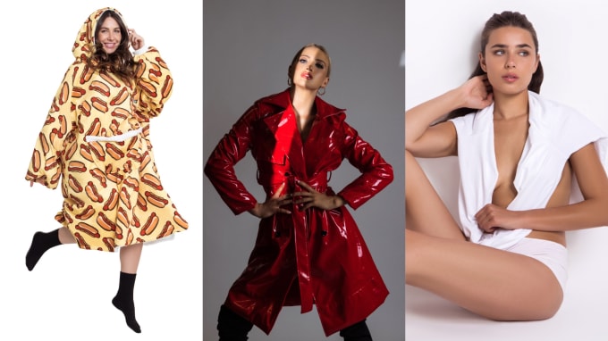 I will shoot studio ecommerce photos on a model