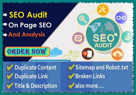 dotechnical seo audit and on page optimization of wordpress