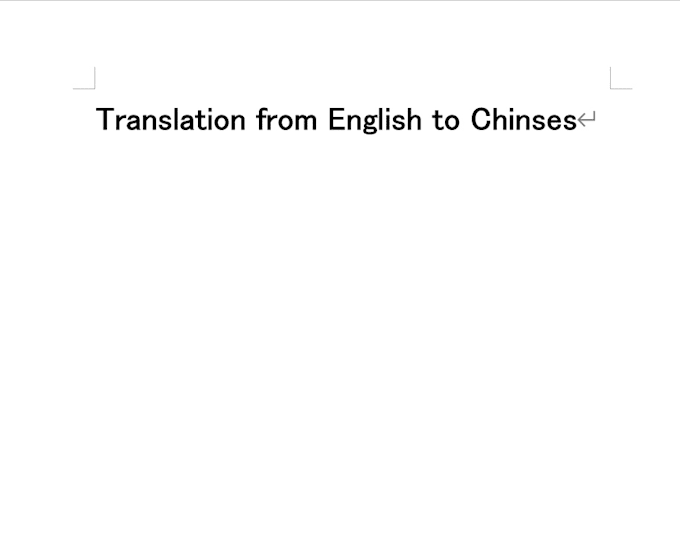 Provide chinese english translation service by Tiaotiaoisme Fiverr