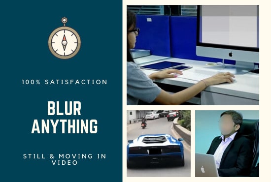 blur faces, objects and hide anything in your video