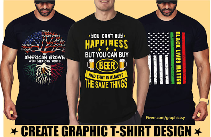 stand out with custom t shirt design and stunning typography