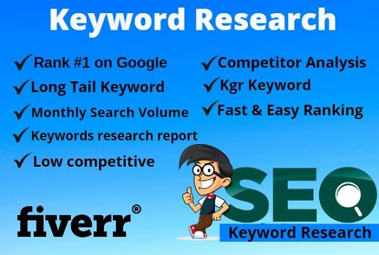 do kgr keyword research and competitor analysis