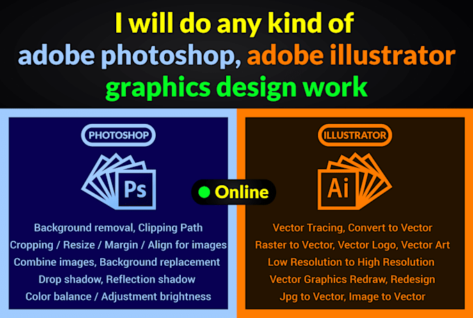 Adobe Photoshop Work And Adobe Illustrator Work By Zehadcomputer