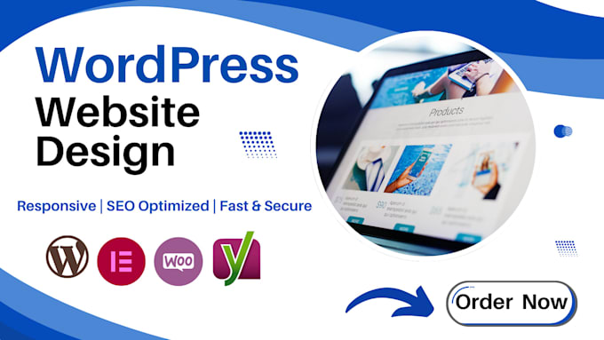 design and develop a professional wordpress website