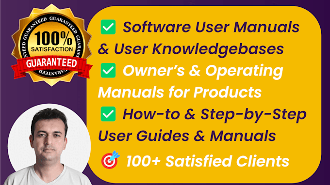 write product user manual, technical content and software user manual